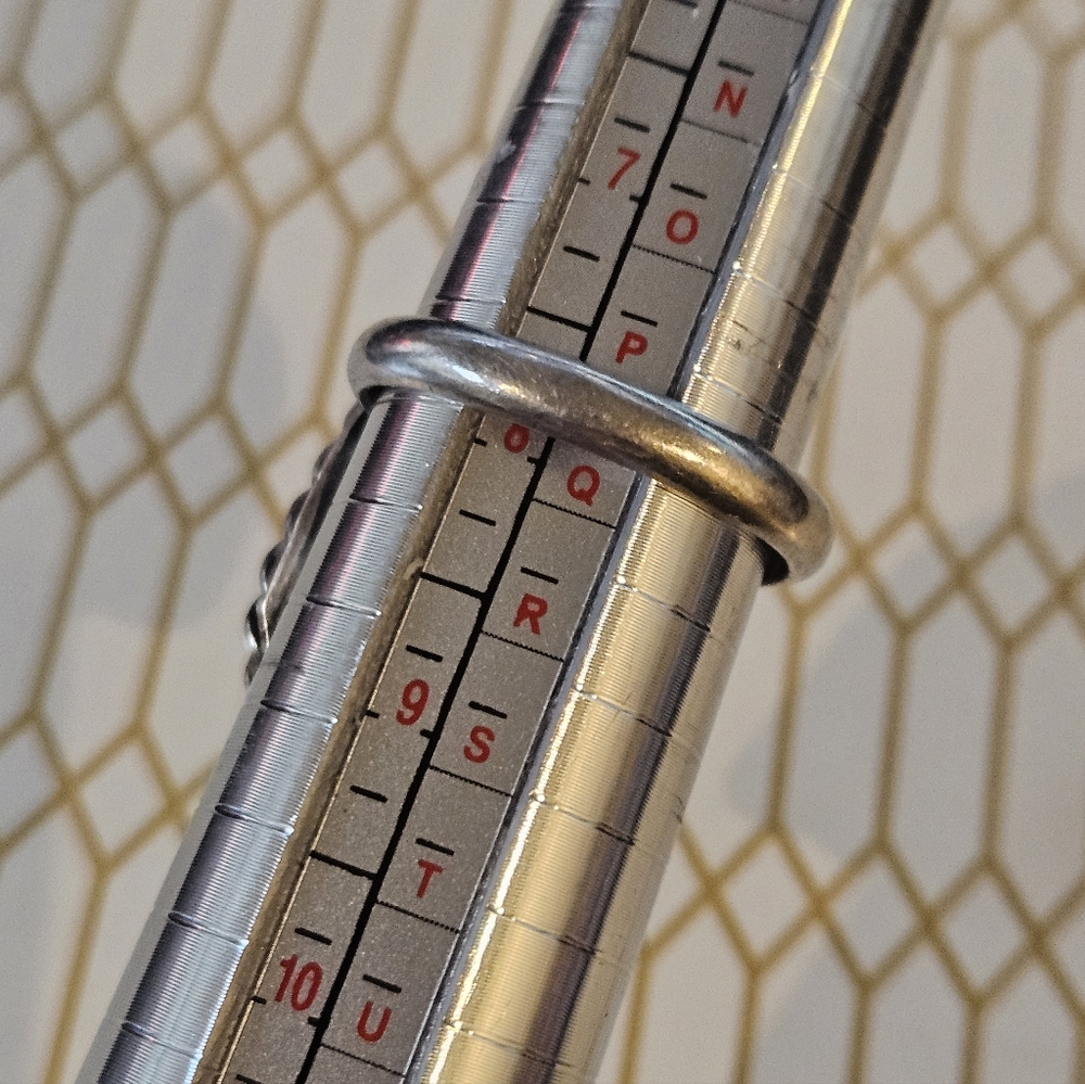 Vintage Navajo Turquoise Sterling Silver Ring - Picture 5 of 6